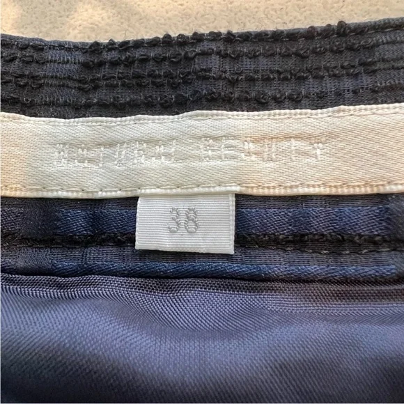 Black Plaid A Line Knee Length Skirt Womens 8 - Picture 5 of 10